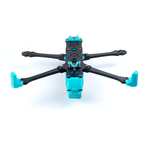 7 Inch Folding FPV Drone Frame T700 Carbon Structure Backpack Portable Design for Long Range Cruise Flight Build