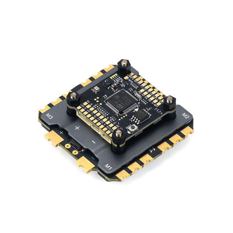 FPV Drone Power Stack F722 Processor 100A Current 4In1 BLHeli32 ESC 8S Support 30x30 for Large Frame UAV