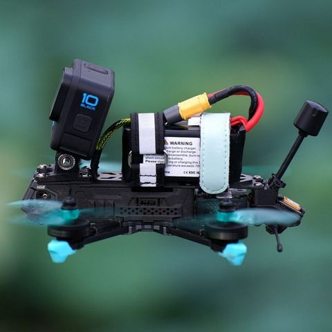 For DJI O3 Manta 36 Inch FPV Freestyle Drone Frame Kit Carbon Fiber CNC Aluminum Lightweight Indoor Outdoor Cinematic Flight