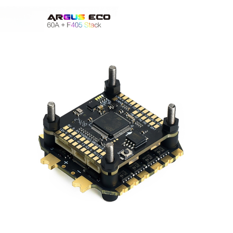 KJ-aerospace Argus ECO FPV Drone F405 Flight Controller With 60A 4In1 ESC 6S Bluejay STM32 MCU ICM42688P OSD 30x30 Mount